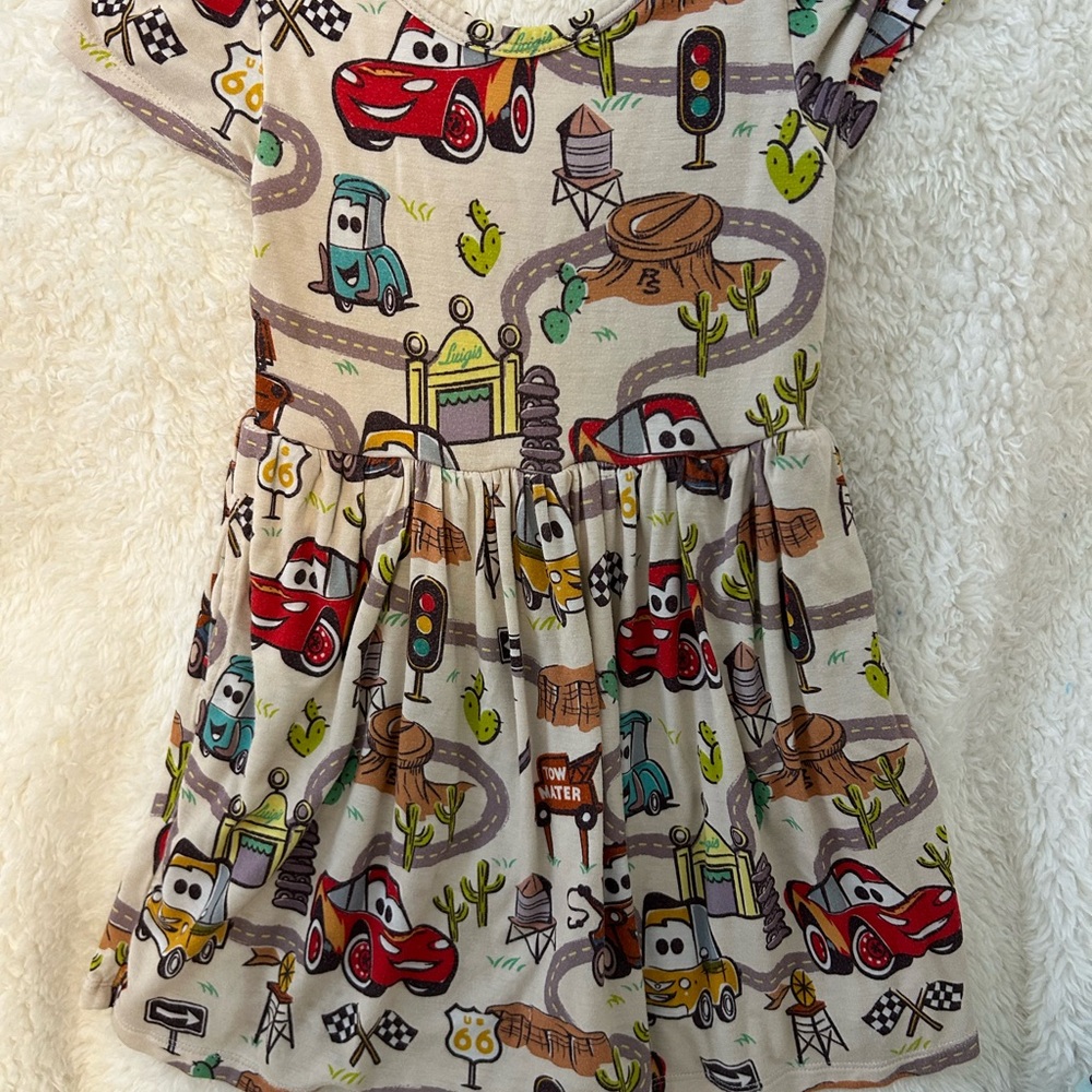 Little Sleepies cars dress